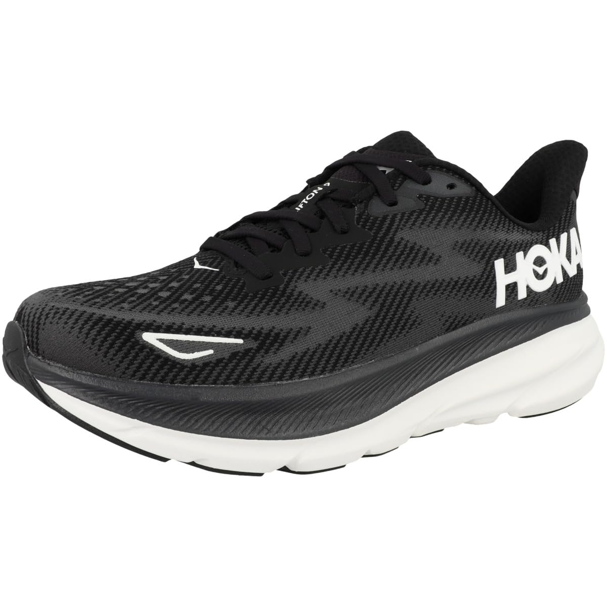 Amazon.co.jp: [HOKA ONEONE] CLIFTON 9 30CM BLACK/WHITE : ファッション